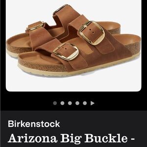 Birkenstock Arizona Big Buckle Sandals - Tan great condition